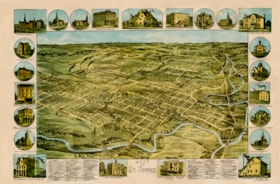 Bird's-Eye View of the City of St. Thomas thumbnail